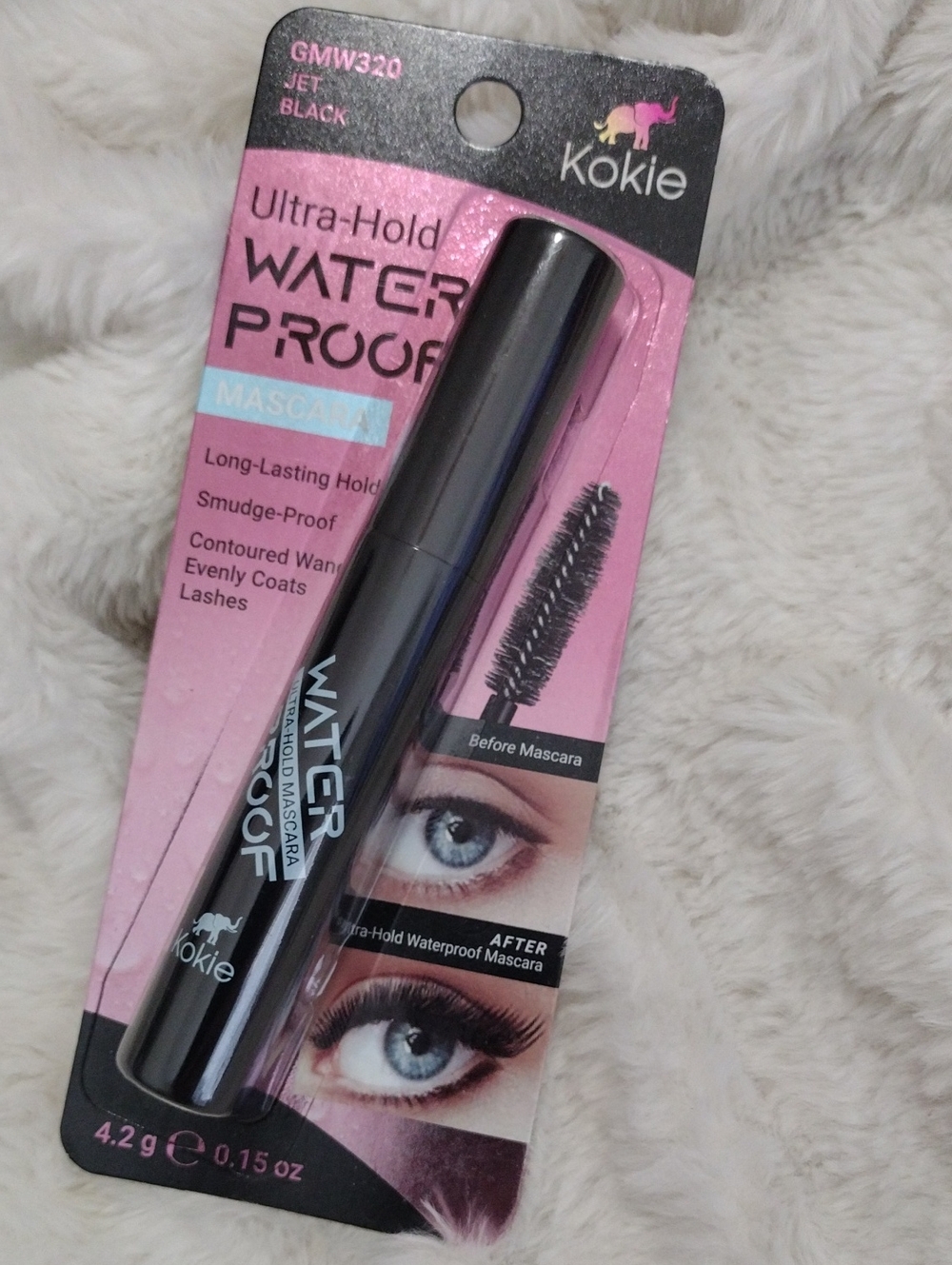 Kokie Ultra-Hold Waterproof Mascara in Jet Black